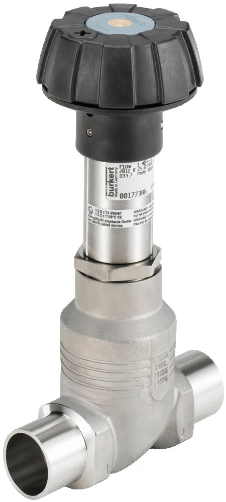 Welded End DN 25 Manual 2-Way Globe Valve Stainless Steel - 2012 - 177386