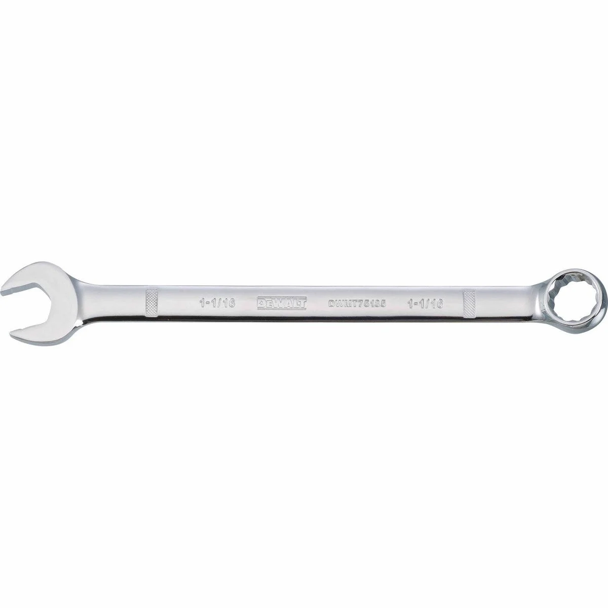 DEWALT 1-1/16-in. Mechanics Combination Wrench with Anti-Slip Grip Design (DWMT75185OSP)