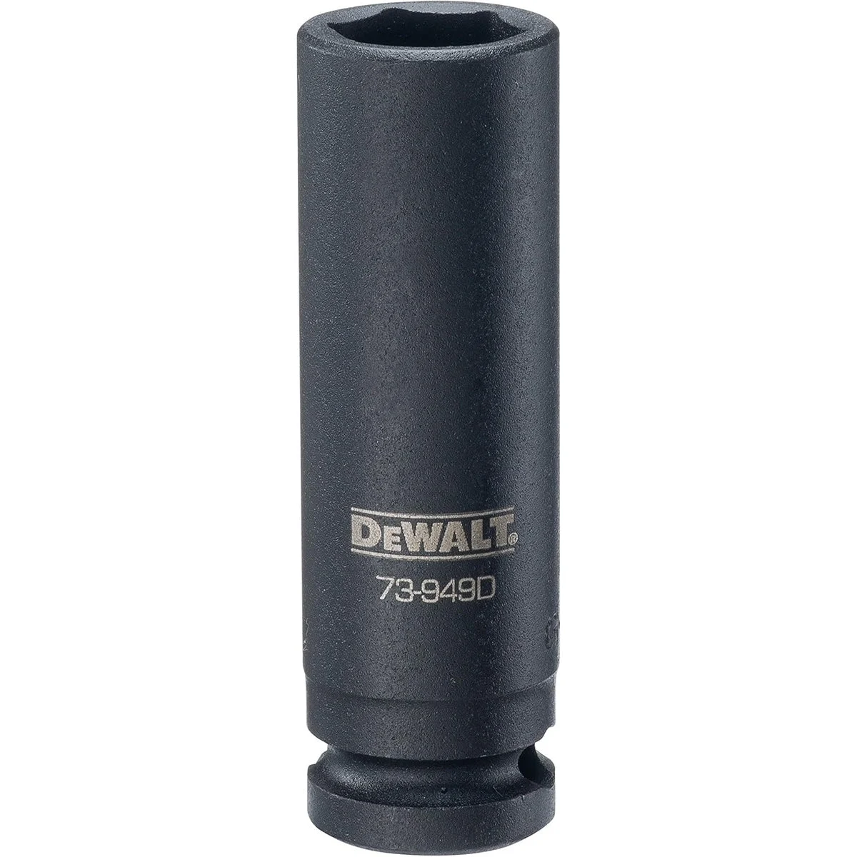 DEWALT 17 mm 1/2-in. Drive 6-Point Deep Impact Socket for Fastener Removal (DWMT73949OSP)