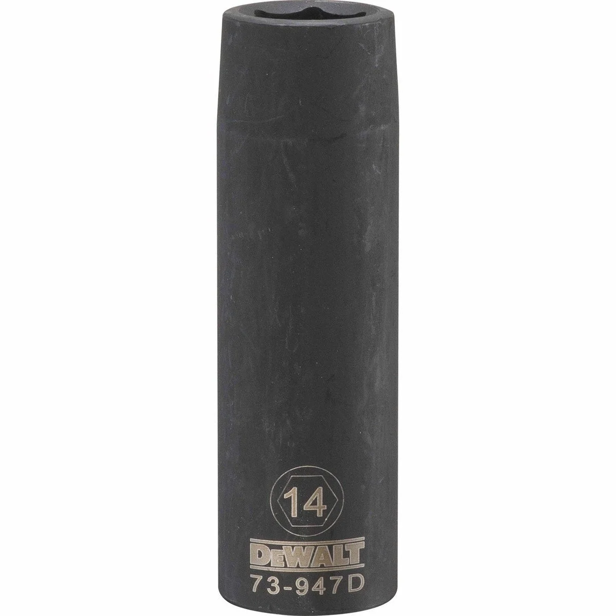 DEWALT 1/2-in. Drive 14 mm 6-Point Deep Impact Socket (DWMT73947OSP)