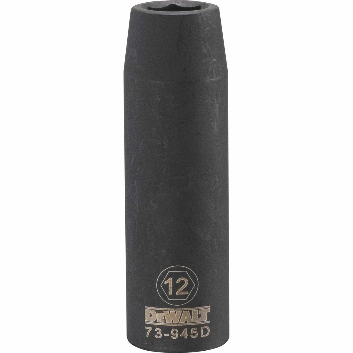 DEWALT 1/2-in. Drive 12 mm 6-Point Deep Impact Socket (DWMT73945OSP)