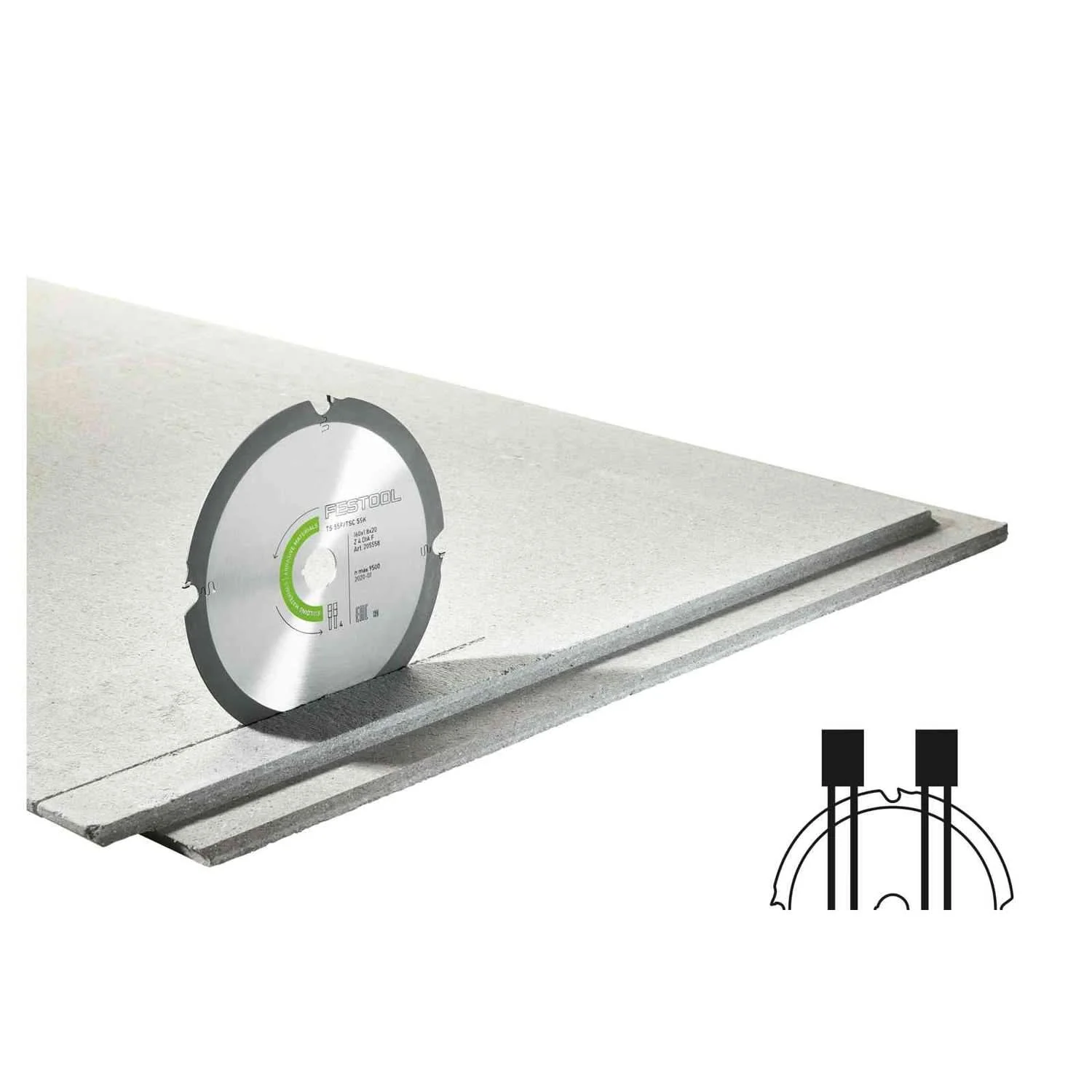 Festool 205564 DIA 160x1,8x20 F4 Abrasive Materials Diamond Saw Blade for TS 55 / TSC 55