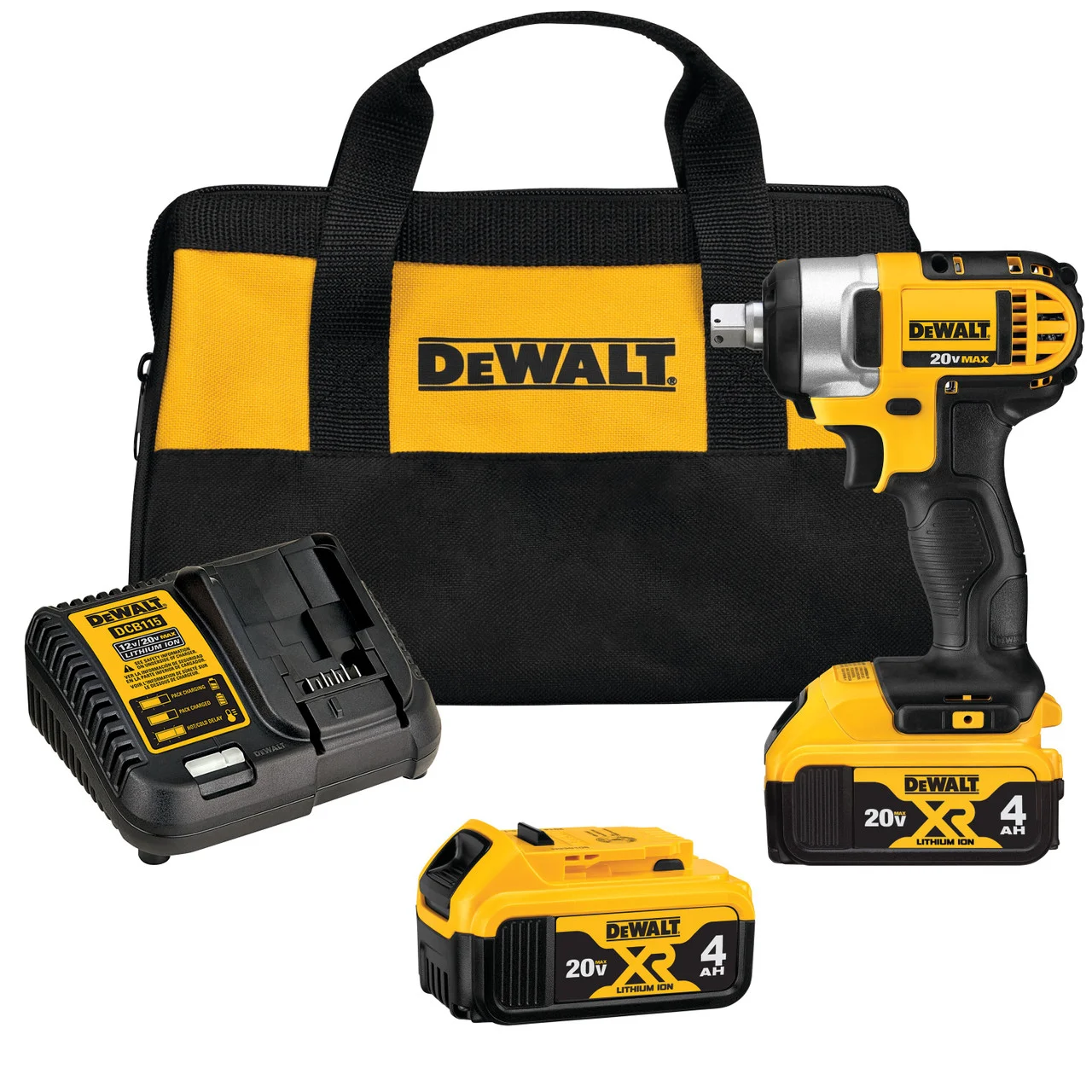 20V MAX* 1/2 IN. IMPACT WRENCH KIT DCF880M2