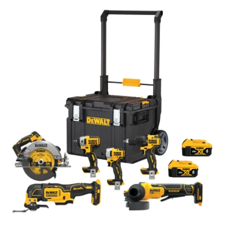 20V MAX* BRUSHLESS CORDLESS 6-TOOL COMBO KIT WITH TOUGHSYSTEM DCKTS600M2