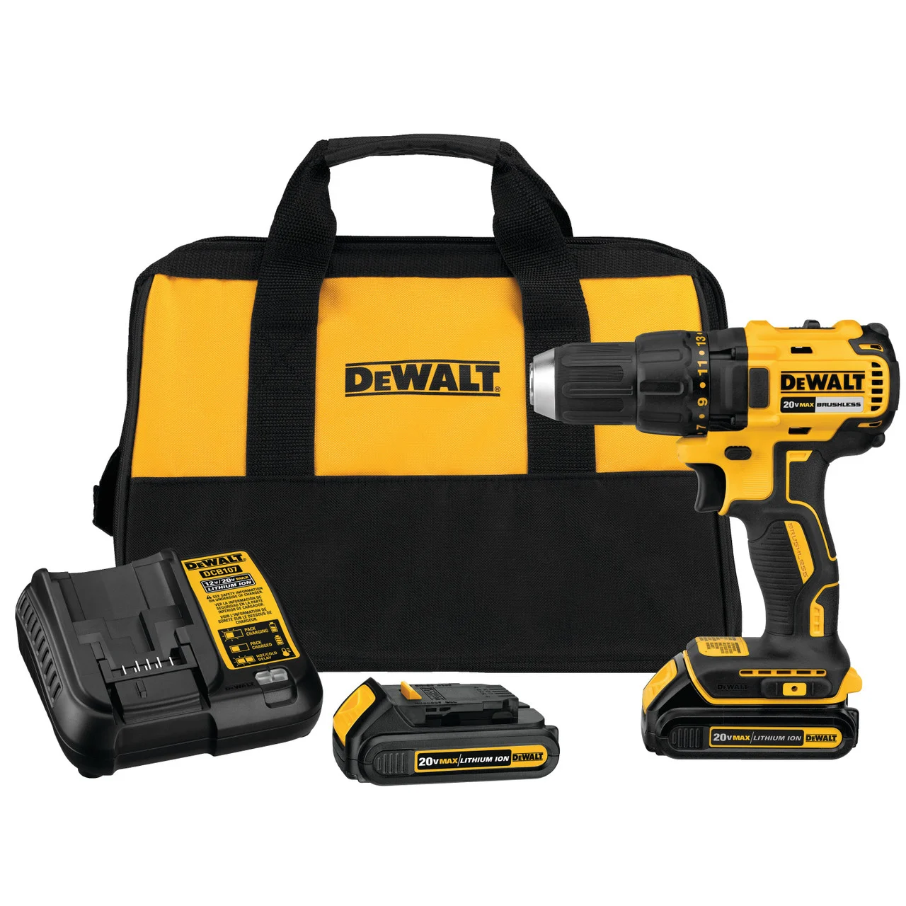20V MAX* COMPACT BRUSHLESS DRILL/DRIVER DCD777C2