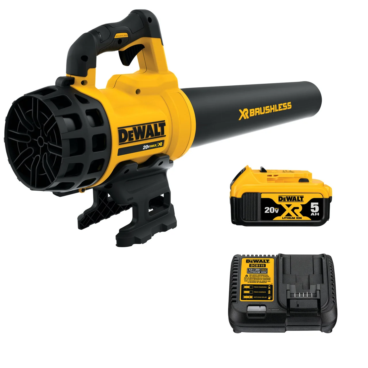 20V MAX* LITHIUM ION XR BRUSHLESS HANDHELD BLOWER (5.0AH) DCBL720P1