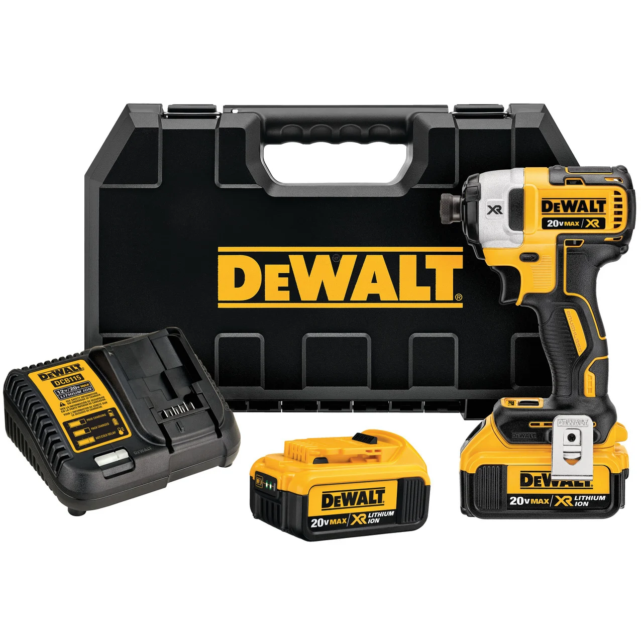 20V MAX* XR 1/4 IN. 3-SPEED IMPACT DRIVER KIT (4.0AH) DCF887M2