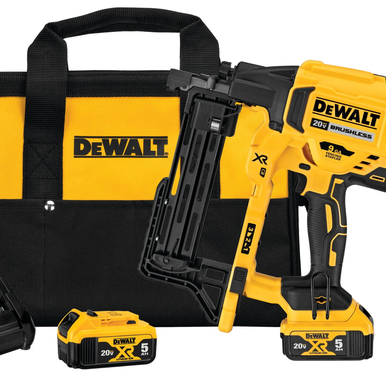 20V MAX* XR 9 GA CORDLESS FENCING STAPLER KIT DCFS950P2
