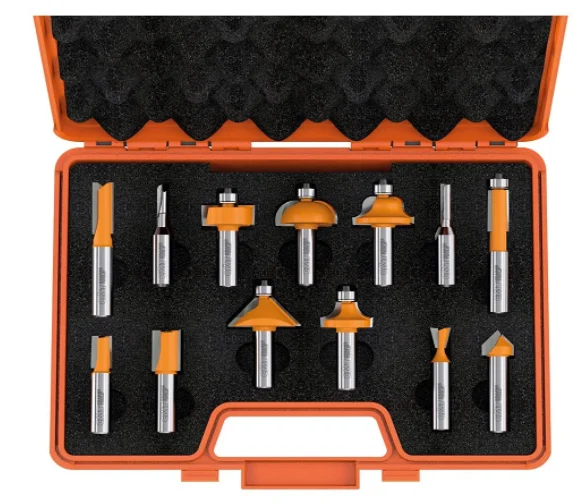 CMT 800.505.11,13 Piece Router Bit Set With Case