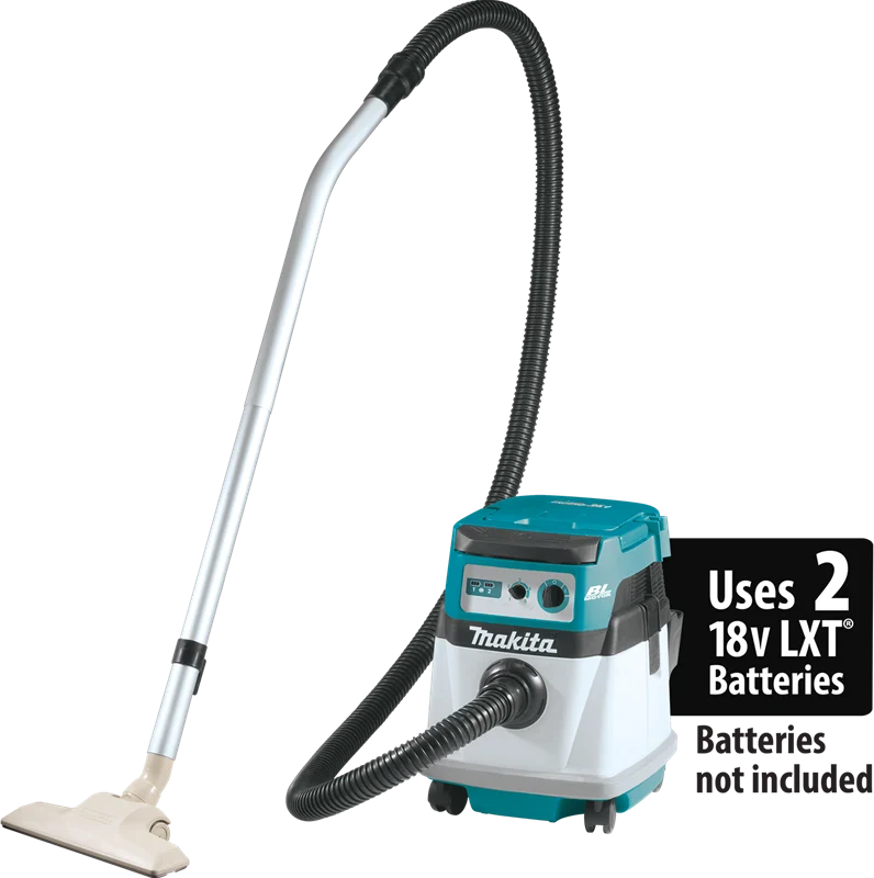 36V (18V X2) LXT? Brushless 4 Gallon Wet/Dry Dust Extractor/Vacuum, Tool Only, Makita Brushless motor, XCV14Z
