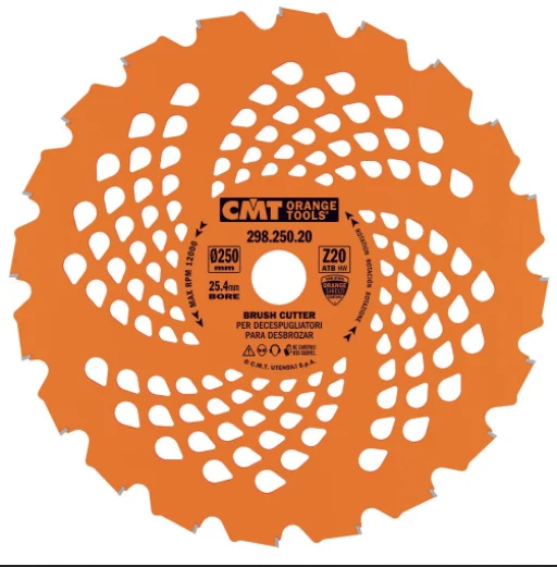 CMT 298.250.20,9'' + 27/32'',Garden Trimmer Saw Blades