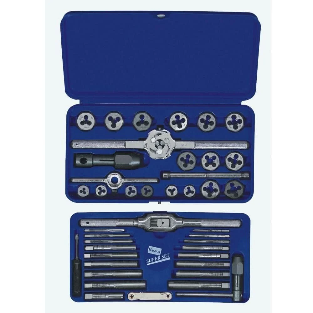 Irwin 26317 HANSON Metric Tap And Die Set 41 Piece Set