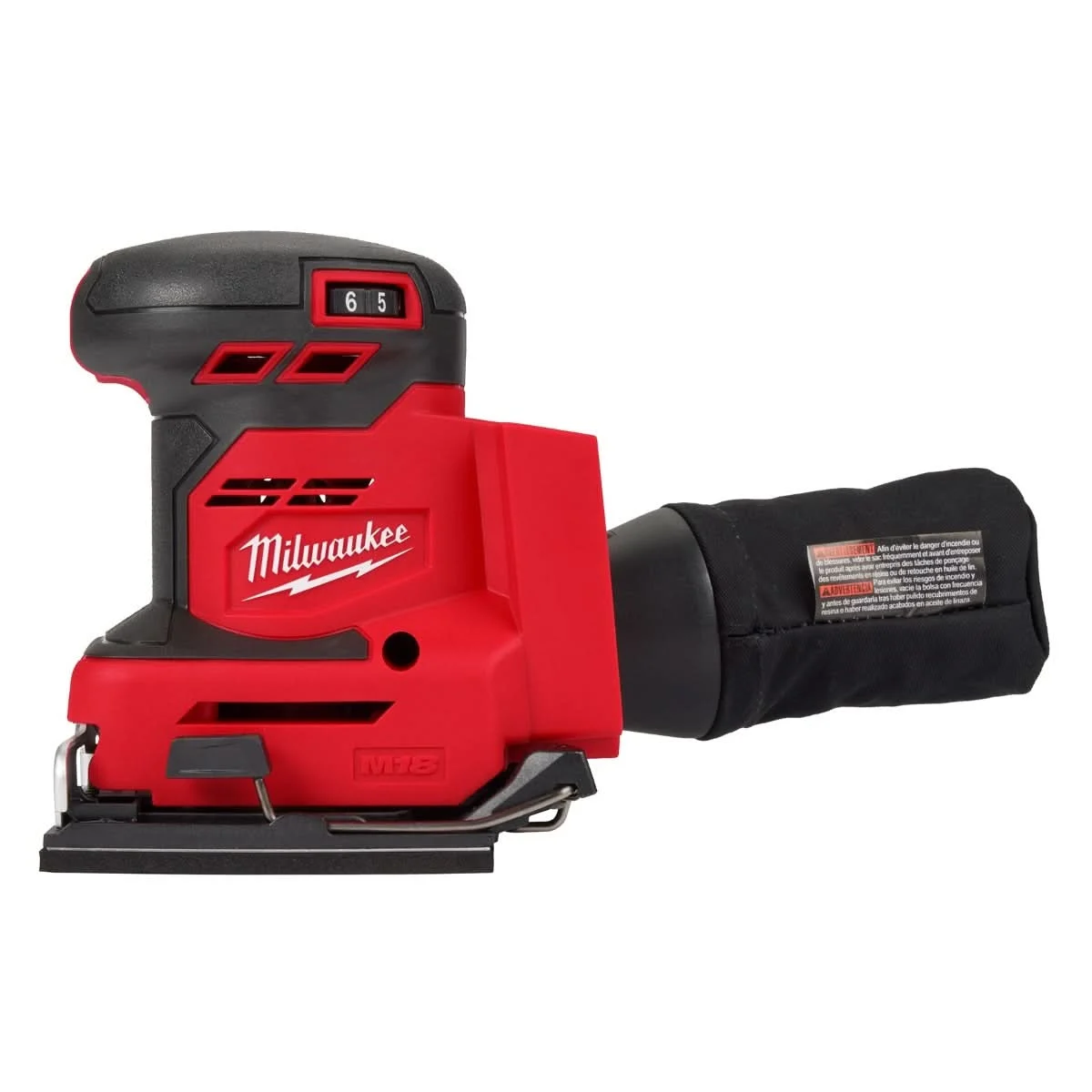 Milwaukee PROMO M18 1/4-Sheet Orbital Sander