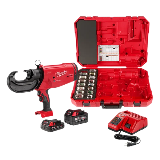 M18? FORCE LOGIC? 750 MCM Crimper Kit with EXACT? #6 ? 750 MCM Cu Dies