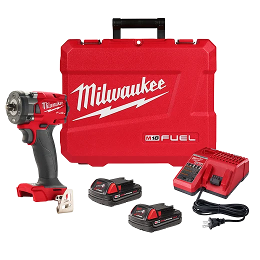 M18 FUEL 3/8 Compact Impact Wrench w/ Friction Ring CP2.0 Kit