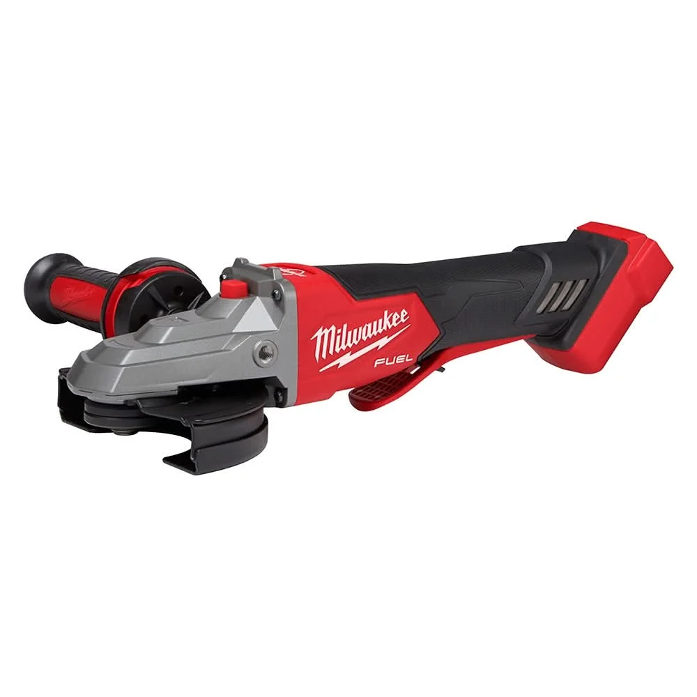 Milwaukee PROMO M18 FUEL 5-in Flathead Braking Grinder, Paddle Switch No-Lock, Tool Only