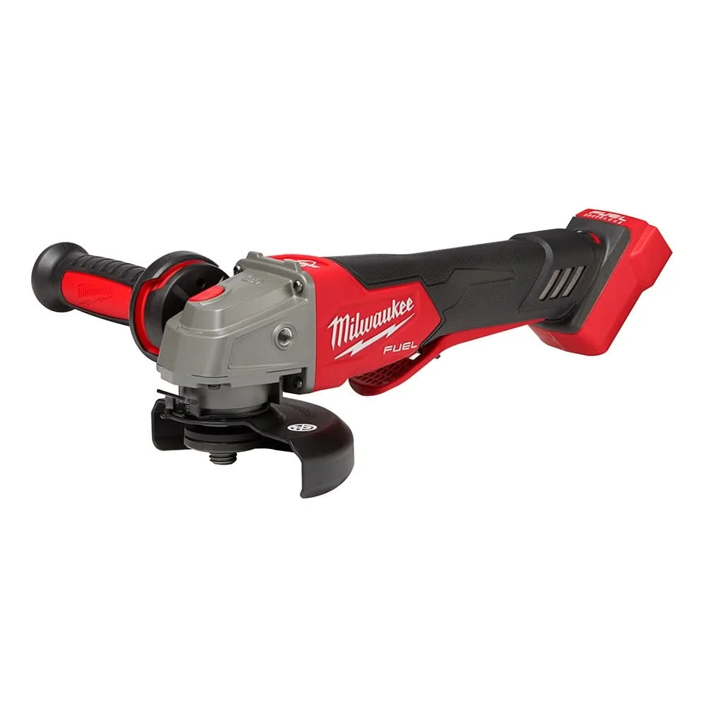 Milwaukee M18 FUEL 4-1/2-in / 5-in Variable Speed Braking Grinder, Paddle Switch No-Lock , Tool Only