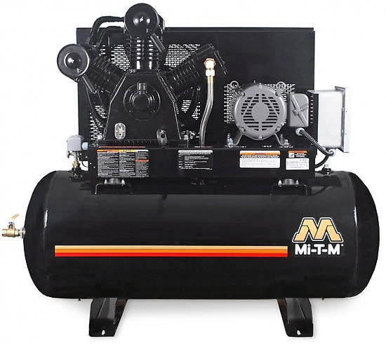 Mi-T-M AES-23315-120HM Electric Air Compressors, 120-Gallon Two Stage Electric H