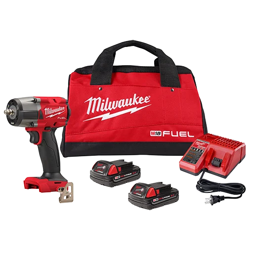 M18 FUEL 3/8 Mid-Torque Impact Wrench w/ Friction Ring CP2.0 Kit