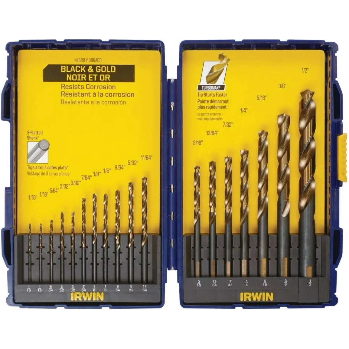 Irwin 3018024SM Turbomax Proset 18 Piece Set