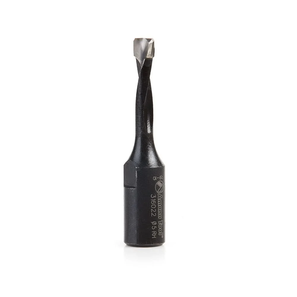 Amana Tools 316022 Festool Domino DF 500 5mm Double-Flute Carbide Tipped Bit