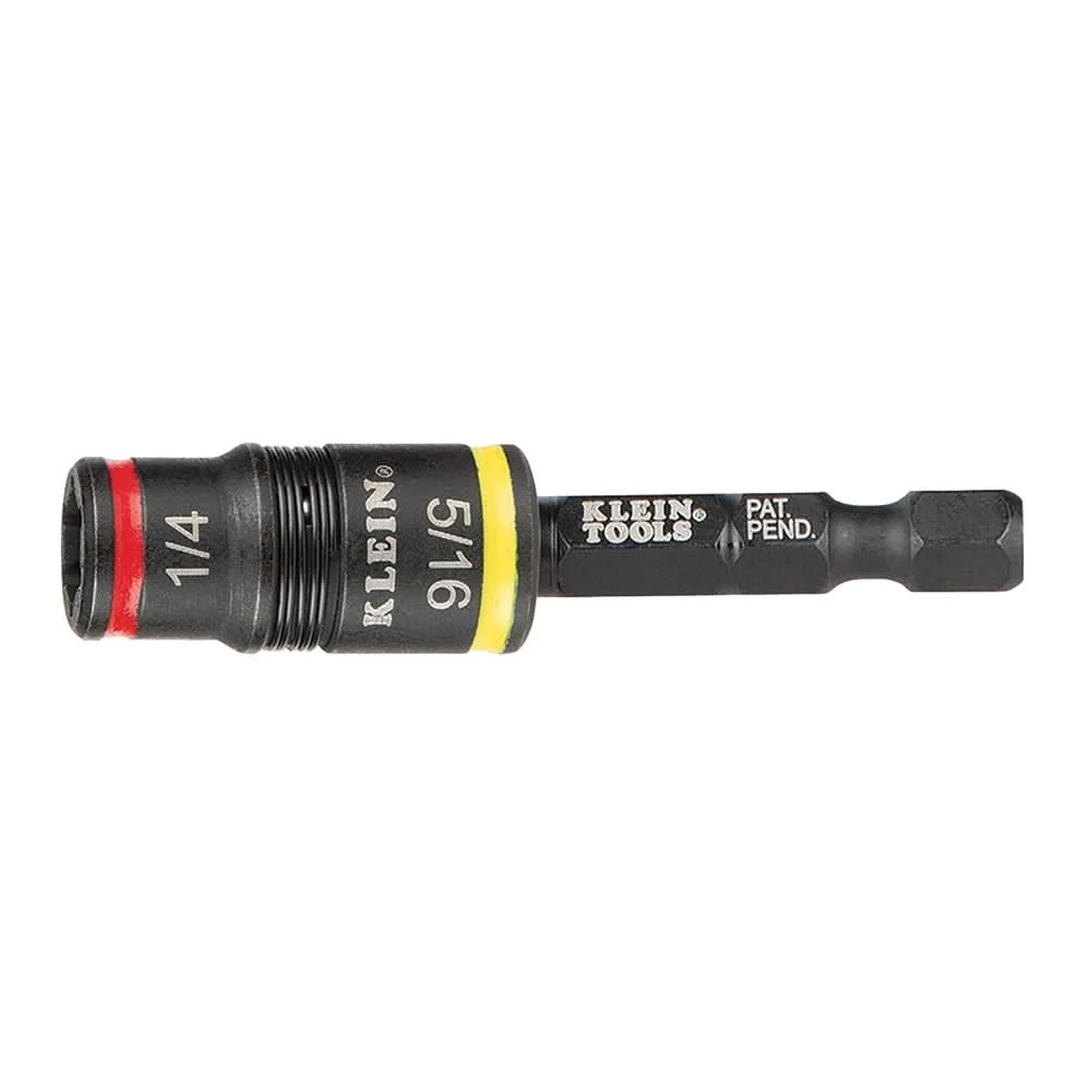 Klein Tools 32931 3-in-1 Impact Rated Flip Socket Set, SAE
