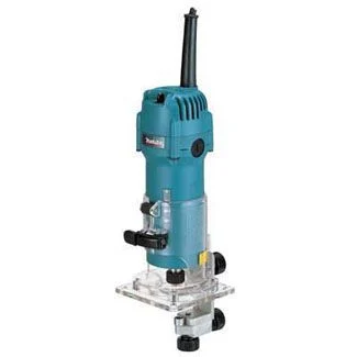 Makita Fixed Base Laminate Trimmer, L.E.D. Lighted, 3707FC (Discontinued) See 3709