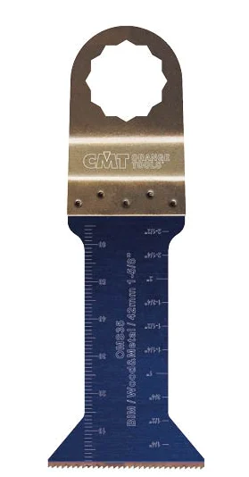 CMT OMM35-X50,42mm Plunge and Flush-Cut for Wood and Metal,50 Piece Pack