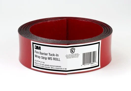 3M Fire Barrier Tuck-In Wrap Strip Roll WS | 2.5 in x 8.2 ft (6 rolls/case)