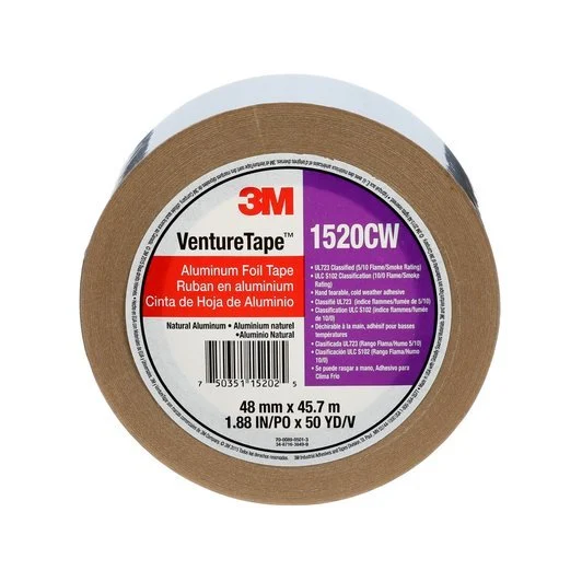 3M Venture Tape™ Aluminum Foil Tape 1520CW (24 Rolls)