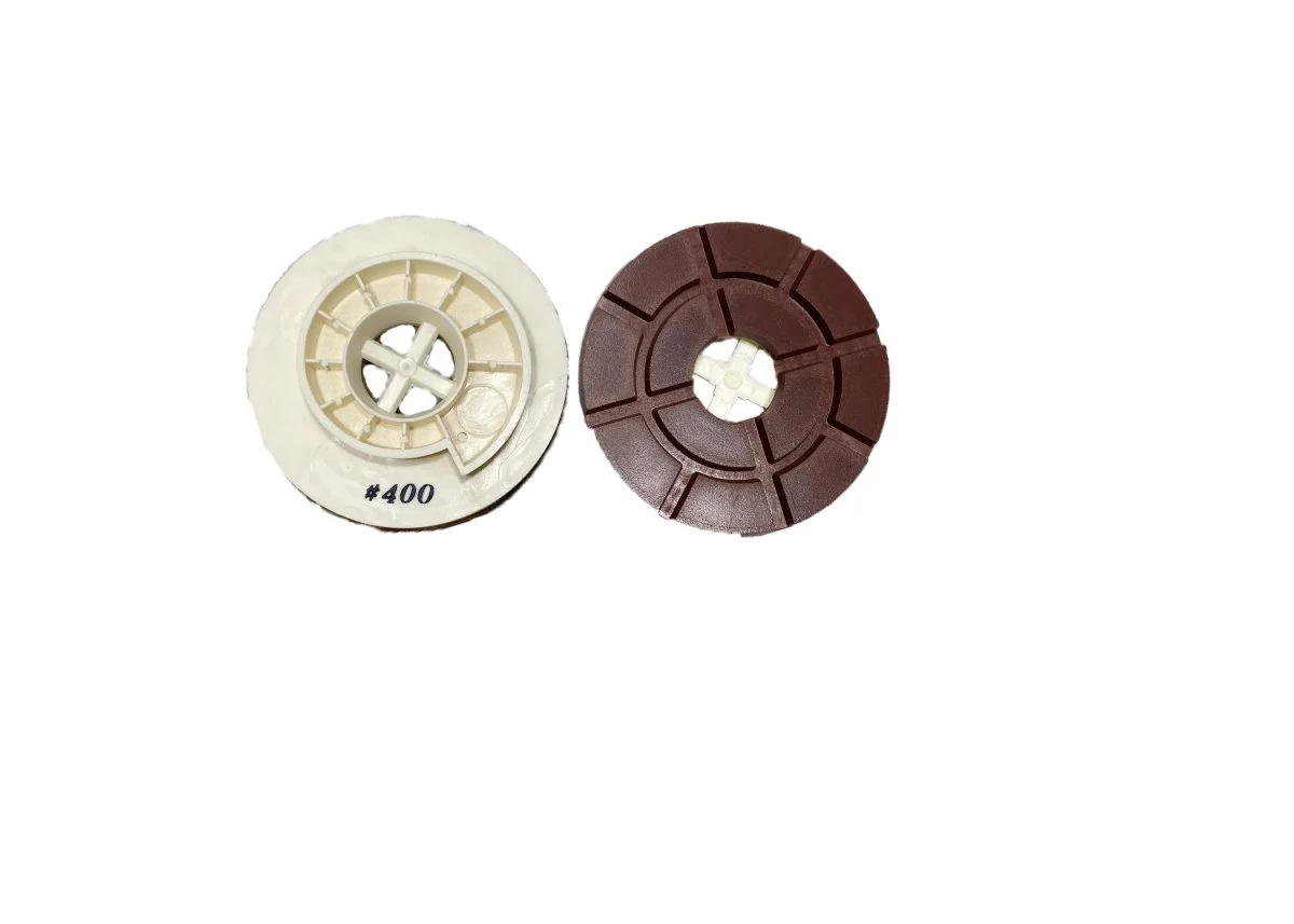 4" Snail Lock Resin Pad - 2 Styles - Sale