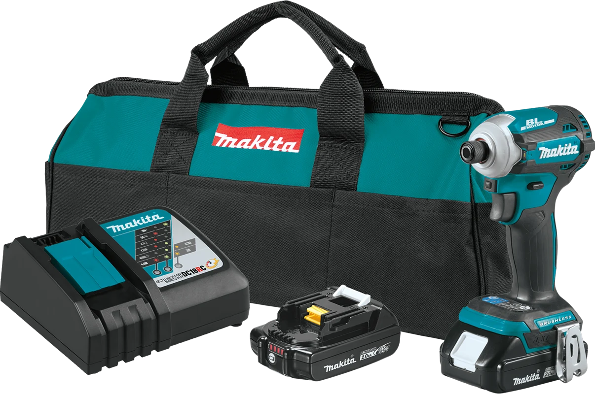 18V LXT? Lithium-Ion Compact Brushless Cordless Quick-Shift Mode? 4-Speed Impact Driver Kit (2.0Ah), XDT16R
