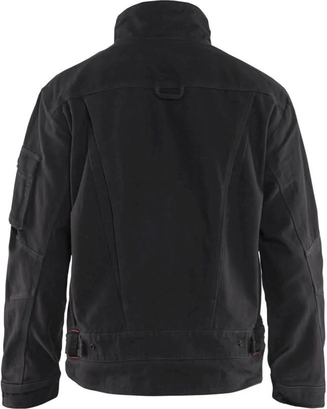 Blaklader 40621320 Brawny Canvas Jacket, Black