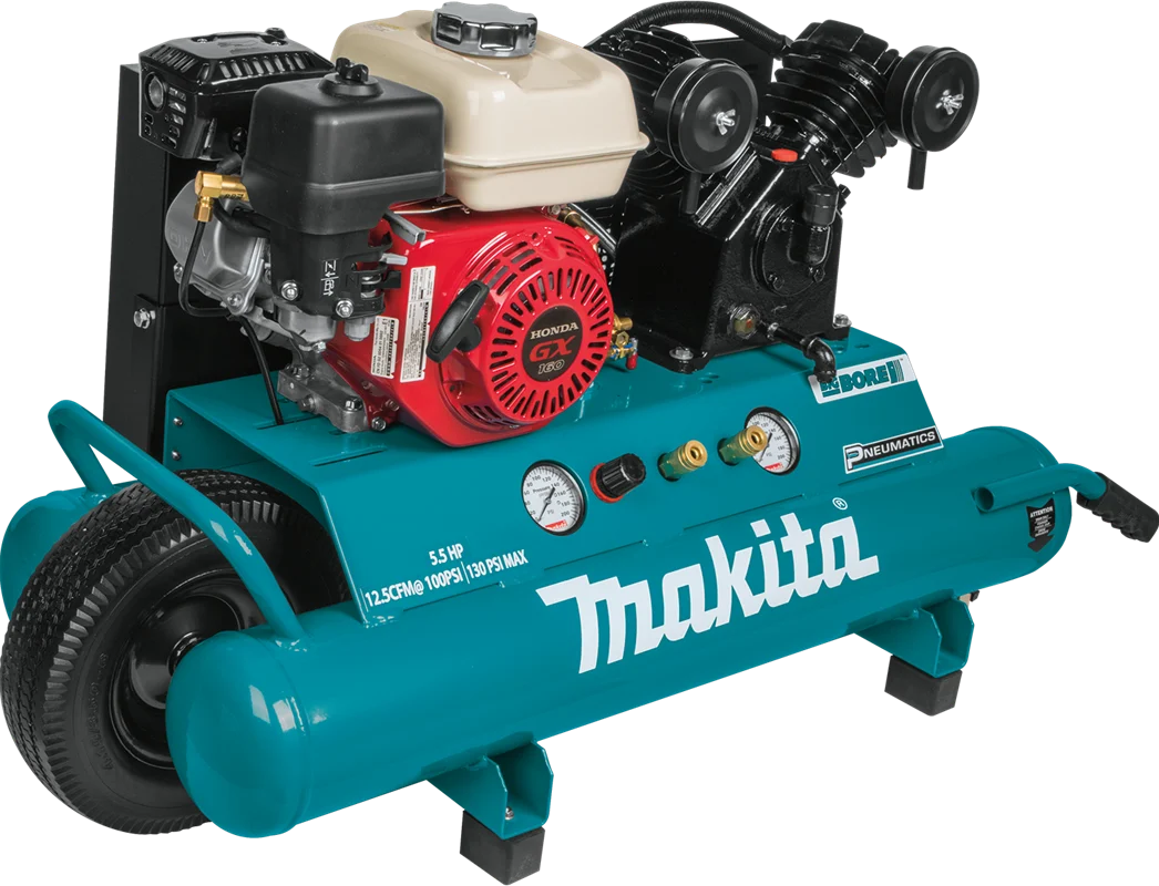 5.5 HP* Big Bore Gas Air Compressor, twin tanks, MAC5501G (Discontinued) See 200-4090HK17