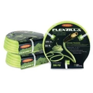 Legacy flexzilla 3/8 by 50 ft. zilla green air hose with 1/4 ends