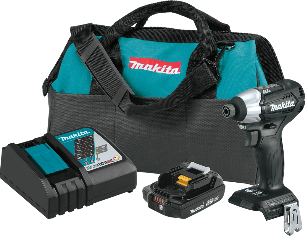 18V LXT? Lithium-Ion Sub-Compact Brushless Cordless Impact Driver Kit (2.0Ah), XDT15R1B