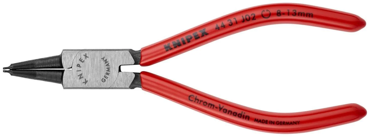 Knipex 44 31 J02 Internal 45° Angled Snap Ring Pliers-Forged Tips