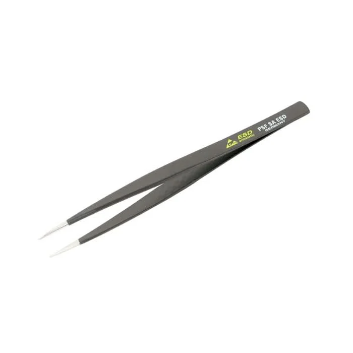 Wiha 44523 ESD Safe Tweezers PSF SA, 125mm