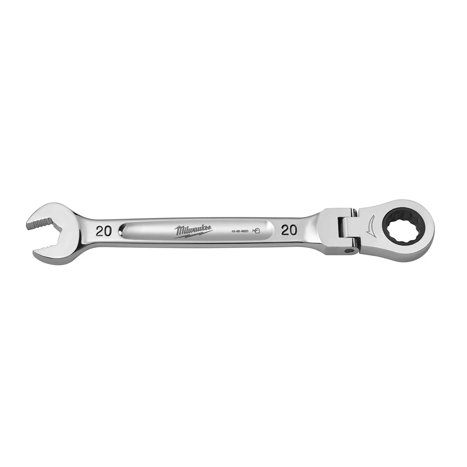 Milwaukee 45-96-9620 20mm Flex Head Ratcheting Combination Wrench