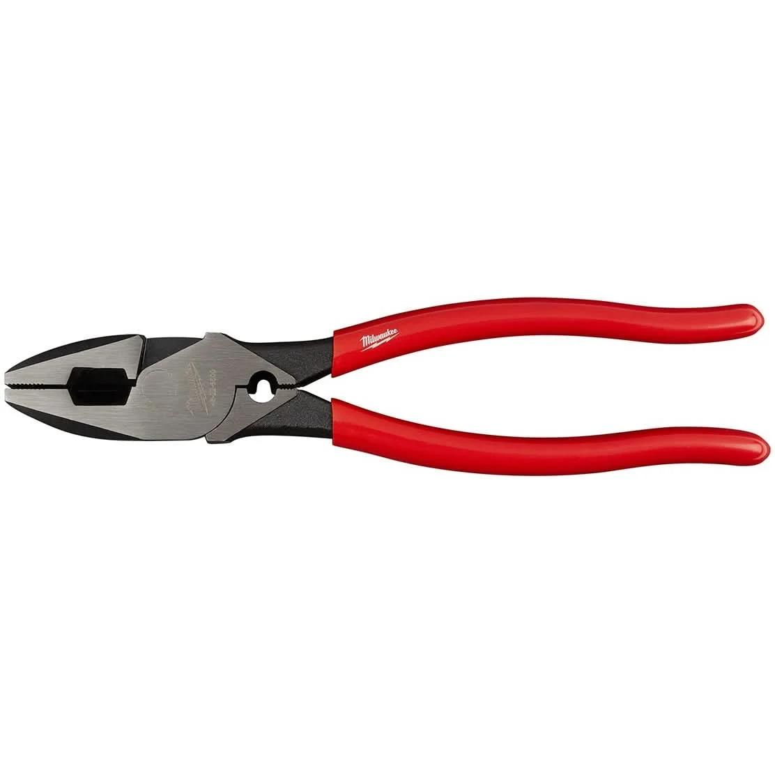 Milwaukee 48-22-6500 High Leverage Linesman's with Crimper-Dipped