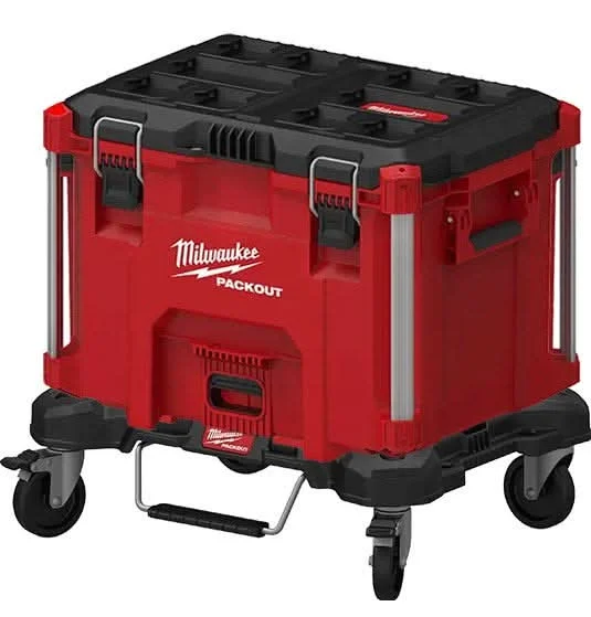 Milwaukee PACKOUT XL Tool Box and Dolly Cart Discount Pack