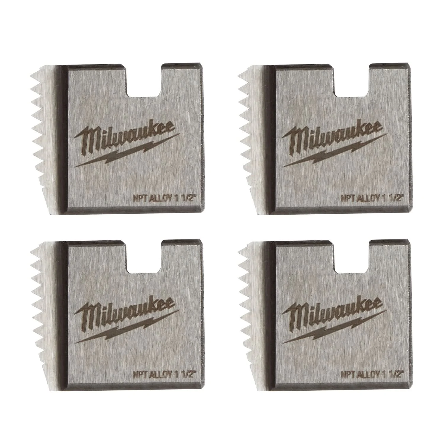 Milwaukee 48-36-1105 1-1/2" ALLOY NPT Portable Pipe Dies