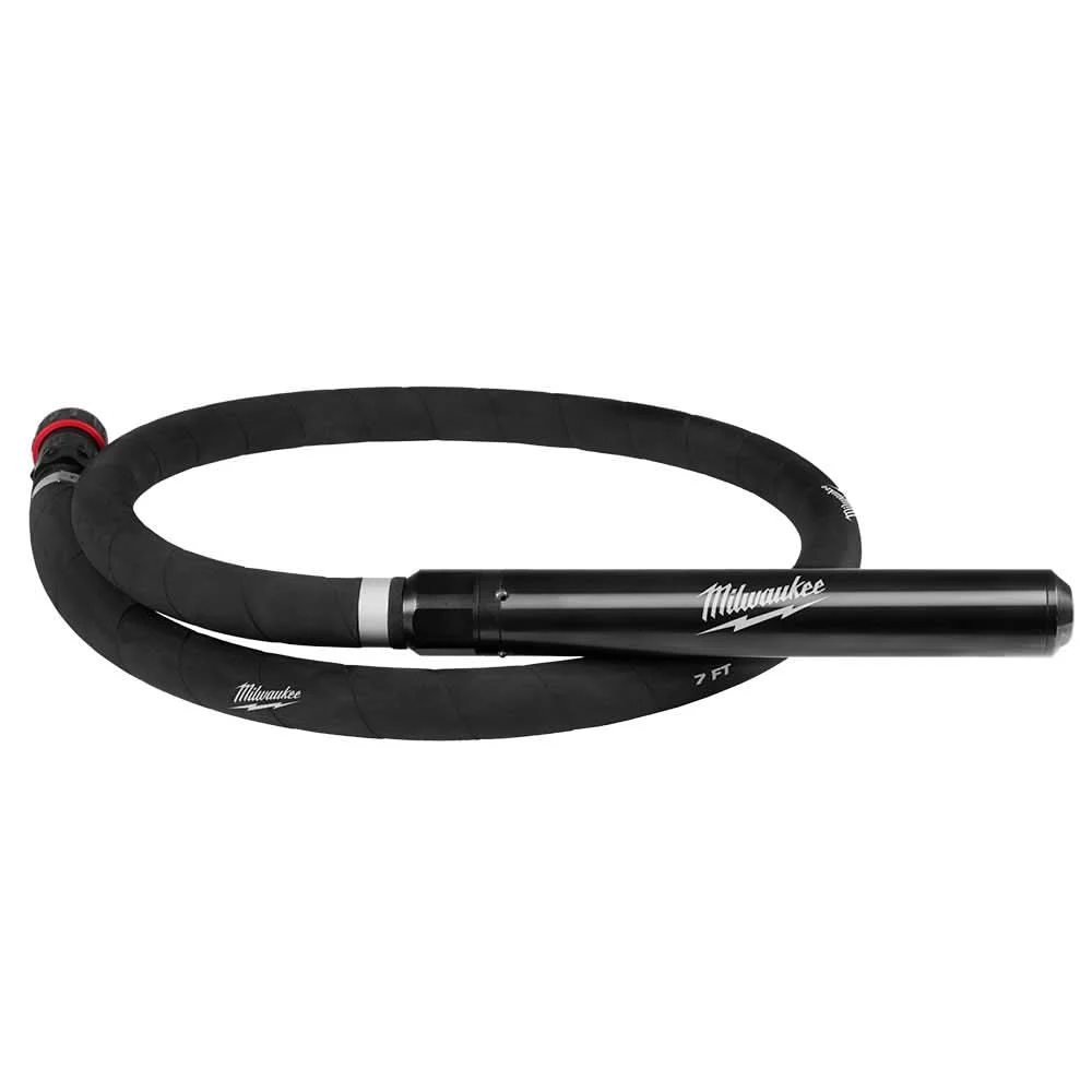 Milwaukee 48-37-0718H MX FUEL High Cycle Concrete Vibrator 7 ft. Whip w/ 1.75 in. Head