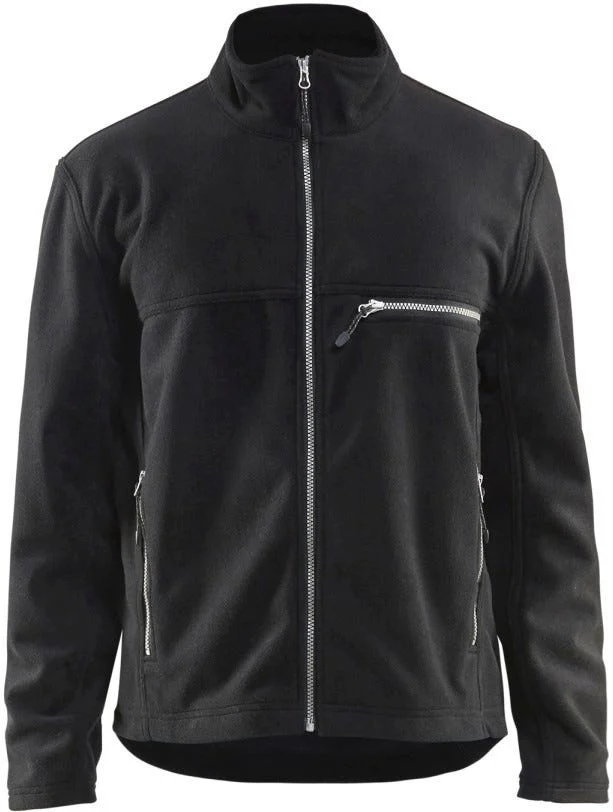 Blaklader 48562525 Two Fisted Storm Fleece Jacket, Black