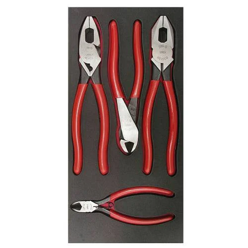 URREA 4 pc ELECTRICIAN PLIER SET #CH126