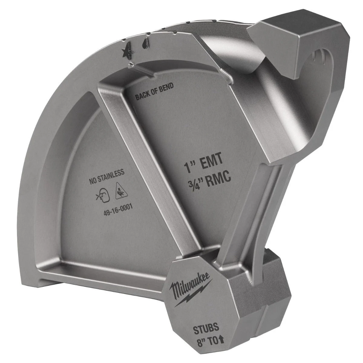 Milwaukee 49-16-0001 1-in. EMT / 3/4-in. RMC Conduit Bending Shoe