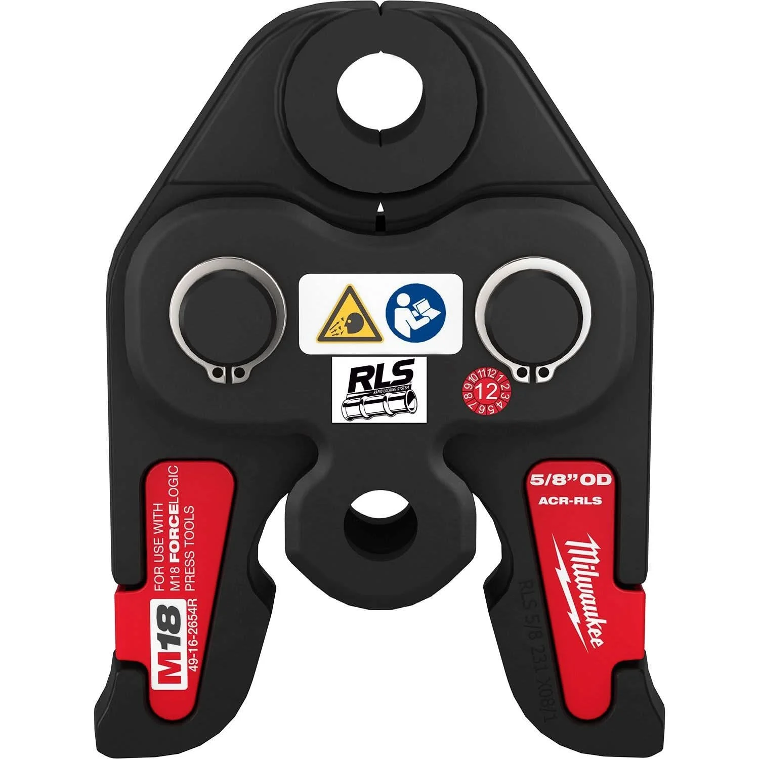 Milwaukee 49-16-2654R 5/8" RLS ACR Press Jaw for M18 FORCE LOGIC Press Tools