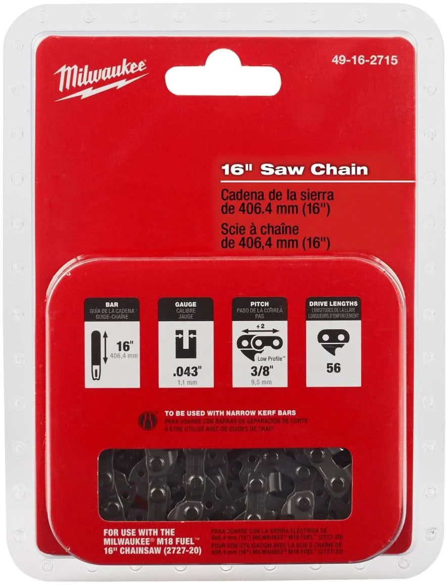 Milwaukee PROMO 16" Chainsaw Chain