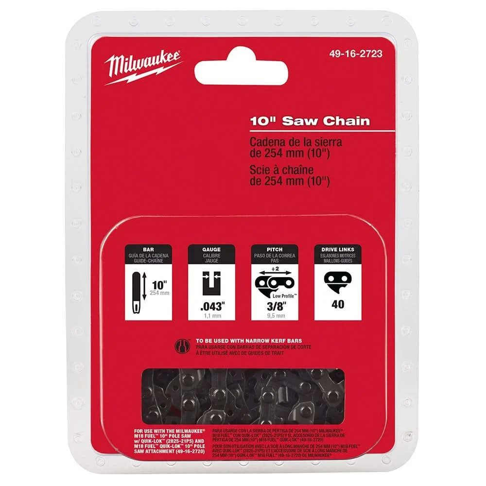 Milwaukee PROMO 10-Inch Pole Saw Chain
