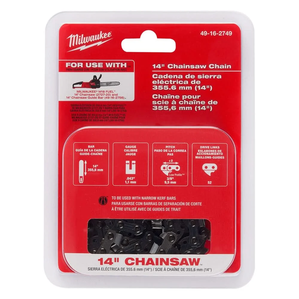 Milwaukee 49-16-2749 14-Inch Chainsaw Chain